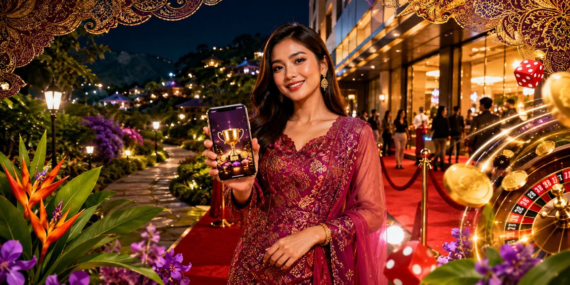 Bonus pendaftaran Malaysia berlatarbelakang batik